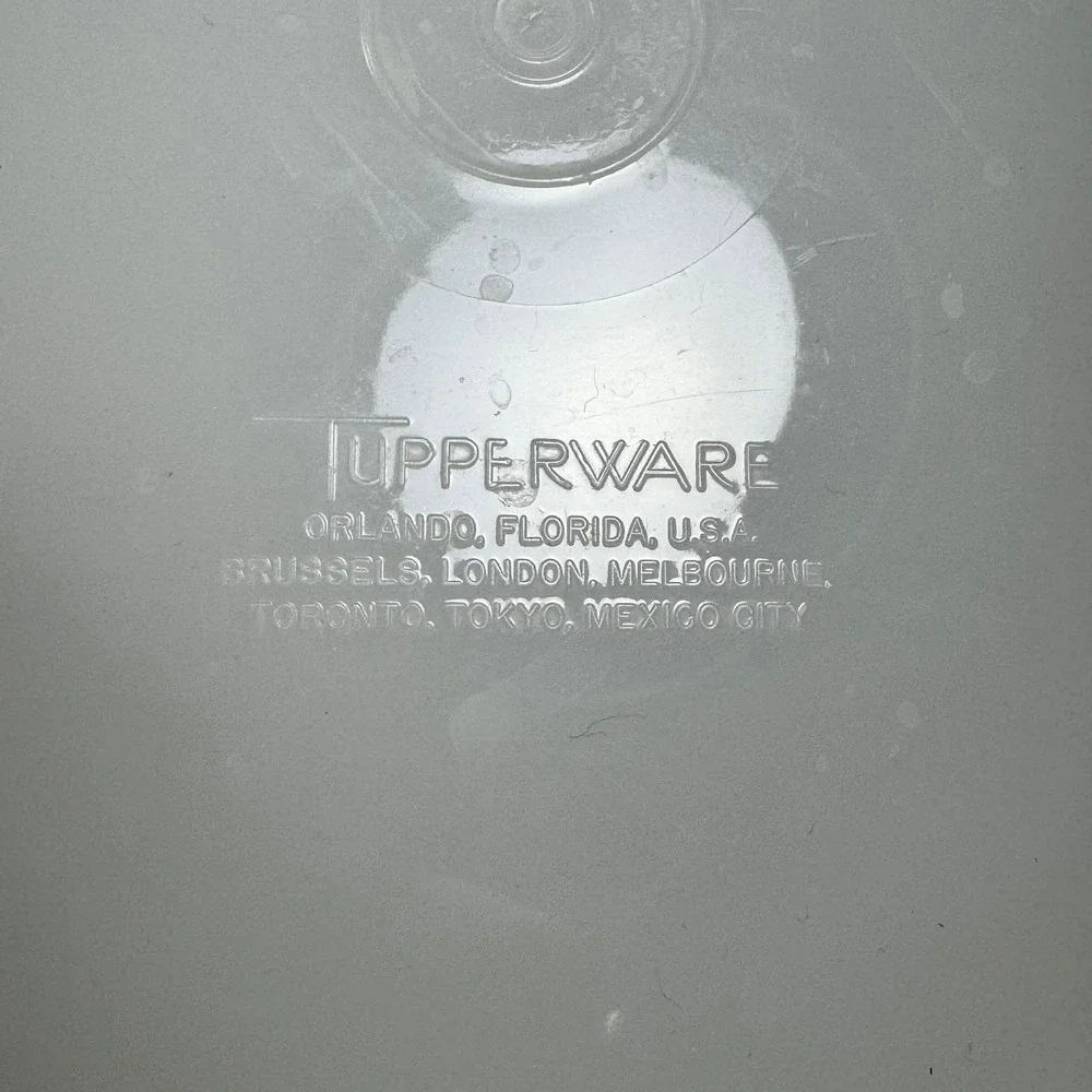 Tupperware great *slight